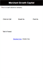 Mobile Screenshot of merchantgrowthcapital.com